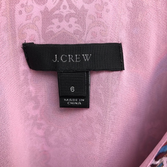 J. Crew silk paisley tank - Picture 4 of 7